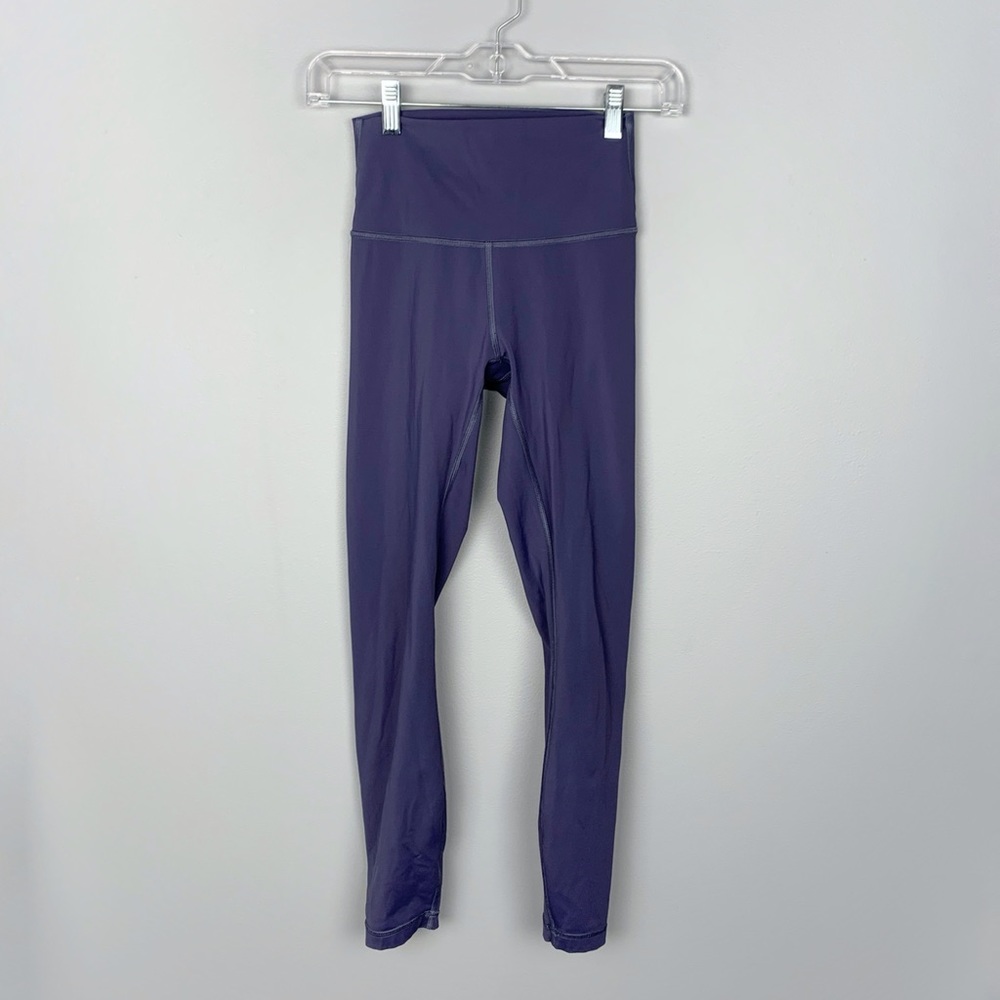 Lululemon Wunder Under Luxtreme Purple Leggings 25” (size 4)